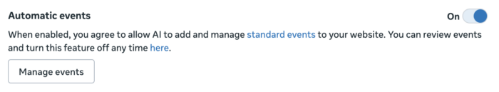 Automatic Events