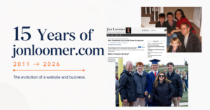 15 Years of jonloomer.com