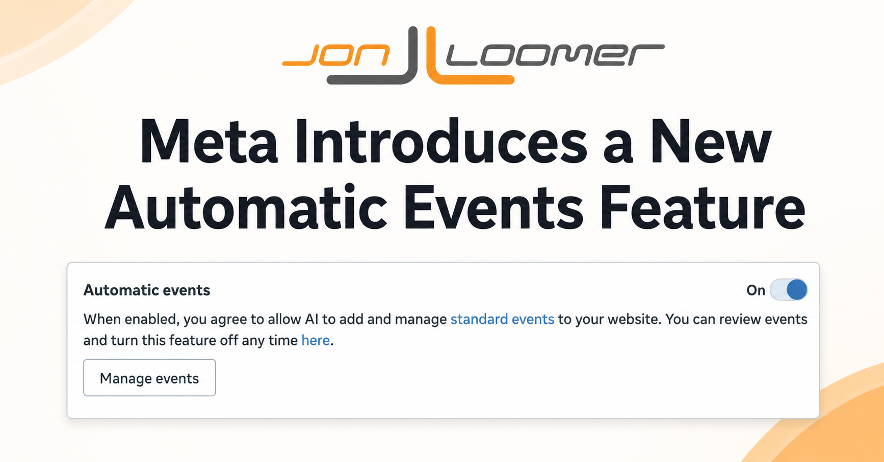 Meta Introduces a New Automatic Events Feature