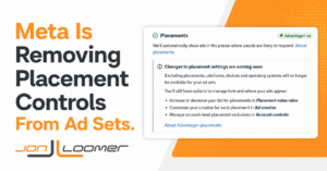 Meta Is Removing Placement Controls From Ad Sets