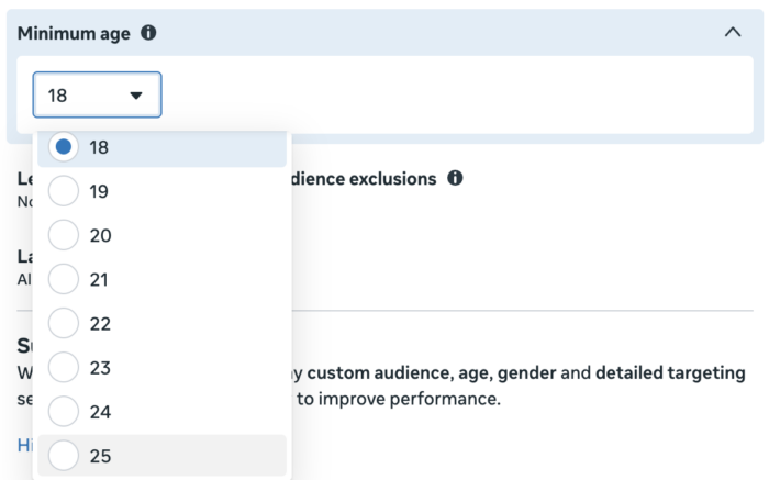 Audience Control Age
