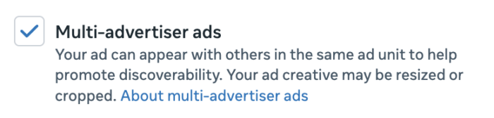 Multi-Advertiser Ads