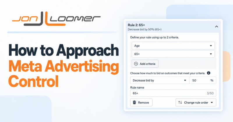 How to Approach Meta Advertising Control