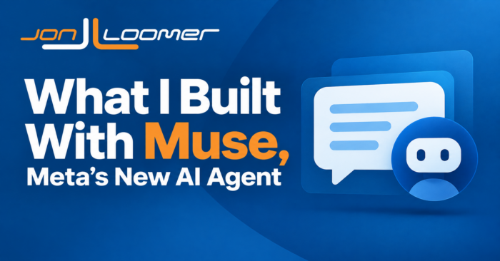 What I Built With Muse, Meta's New AI Agent