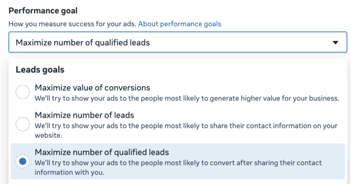 Maximize Number of Qualified Leads