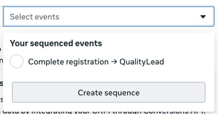 Meta Ads Sequenced Events