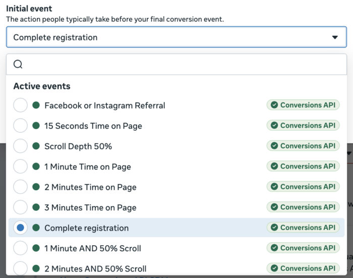 Meta Ads Sequenced Events